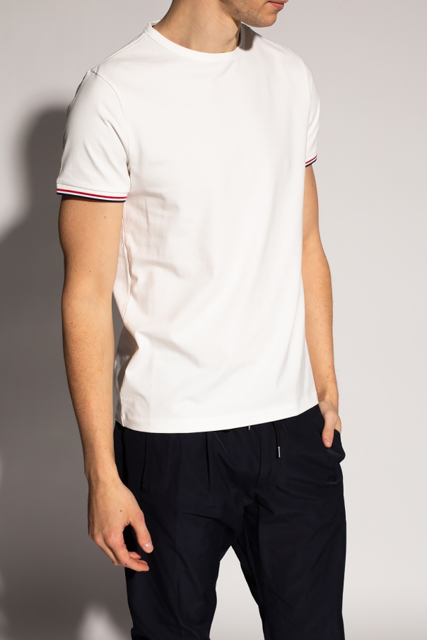 White Slim-Fit T-shirt Moncler - Vitkac GB